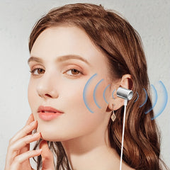 Metal Magnetic In-ear Headphones with Heavy Bass