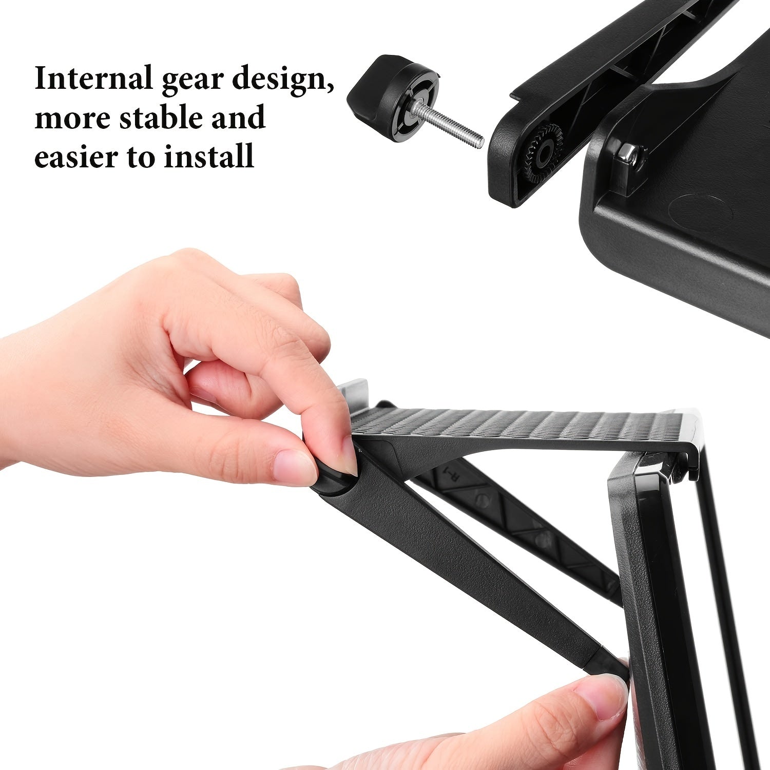 Adjustable TV Top Shelf Securely Store TV Monitor Cellphone Game Console
