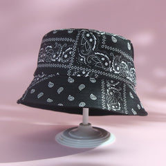 Vintage Flower Fisherman's Hat Sun Protection Bucket Hat