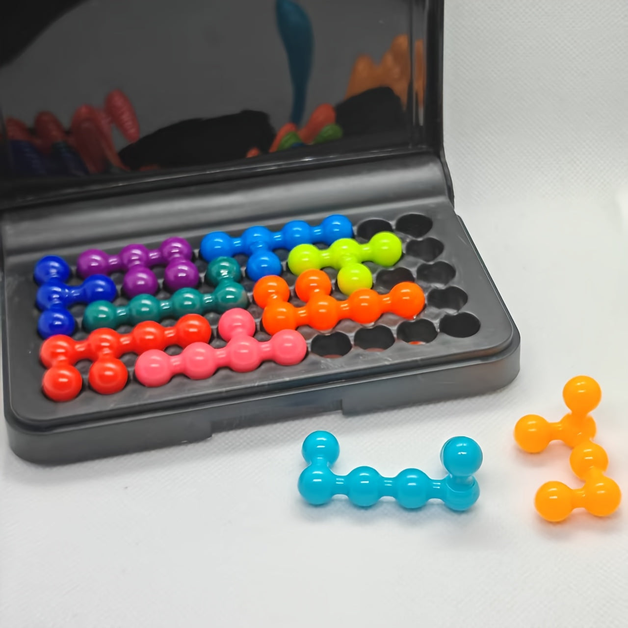 3D Puzzle Game Wisdom Pyramid Brain Beads Level Breaker for Adults