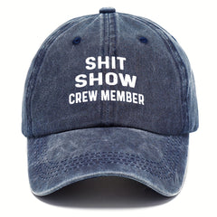 Washed Cotton Baseball Cap Sun Protection Hat For Men And Women