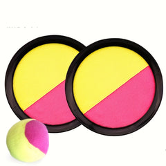 Sticky Ball Game Set with Suction Cup - Interactive Throw and Catch Toy