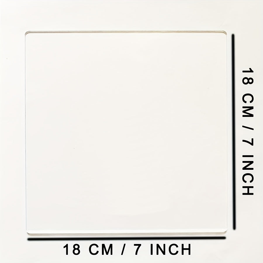 Acrylic Handle for Gel Plate Fixing, Flip Press, Transfer