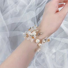 Corsage Flowers Wrist Flower For Wedding Bridesmaid Wrist Flower