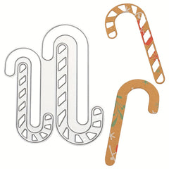 Christmas Metal Cutting Dies Candy Cane Die Cuts Embossing Stencil