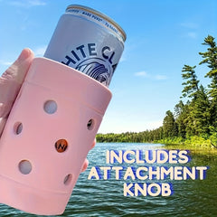 Silicone Cartoon Cup Holder for Bogg Bag - Lightweight Beach Bag Accessory
