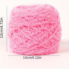 Coral Velvet Yarn Thick Polyester Yarn for Crocheting & Knitting