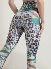 Leopard Print Yoga Workout Pants - High Elastic Fitness Leggings