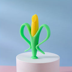 Silicone Corn Teether Toothbrush Baby Teething Toy