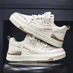 Men's Non Slip Street Style Skate Shoes Casual Lace Up Sneakers