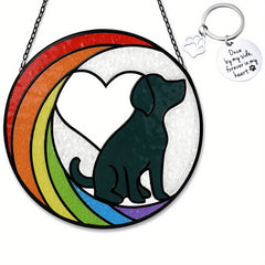 Rainbow Bridge Dog Memorial Hanging Ornament Acrylic Sympathy Gift