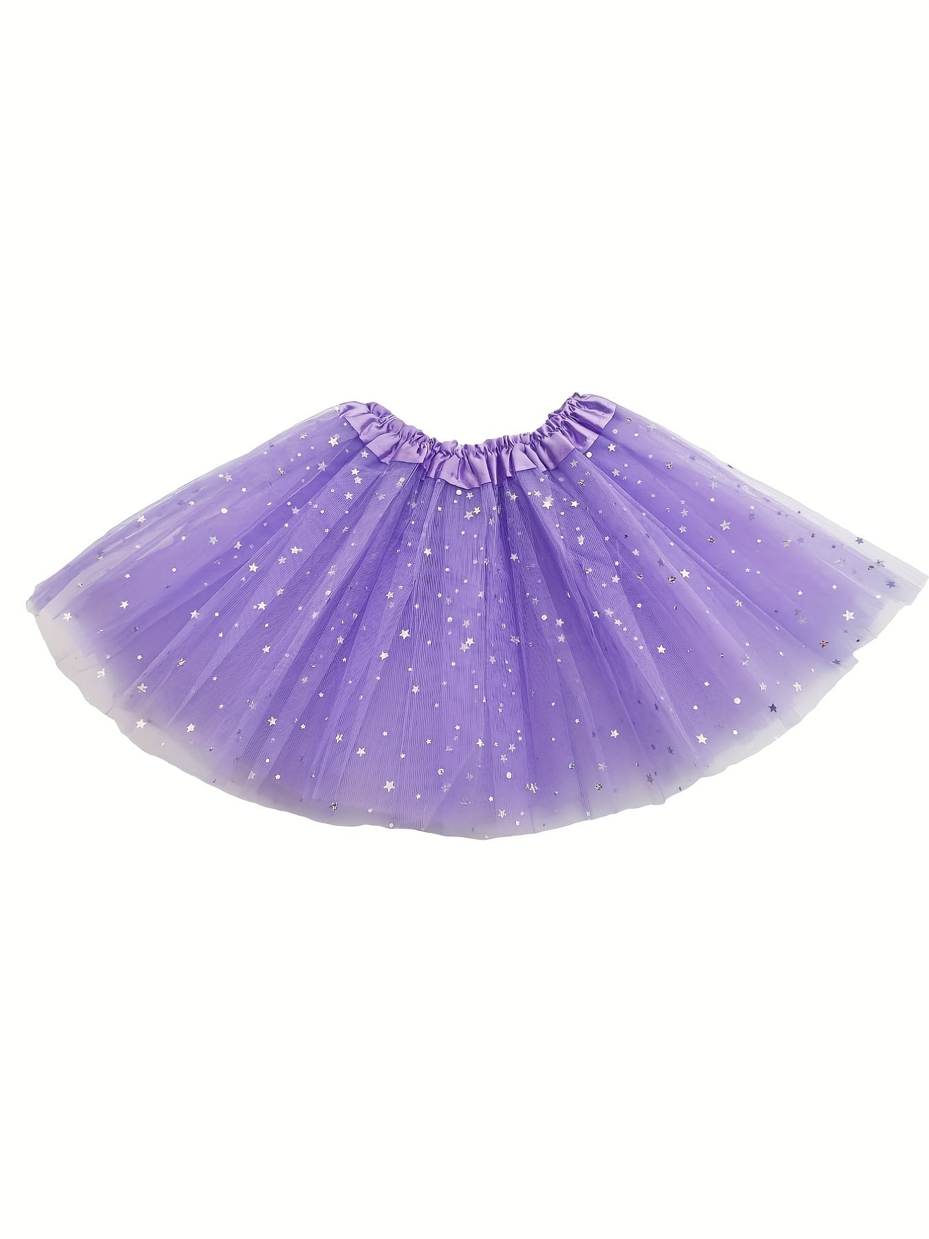 Toddler Girls Sequin Stars Tutu Skirt For Party Ballet Dance Princess Costume