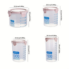 Food Storage Containers With Lids Sealed Fresh-keeping Candy Jars
