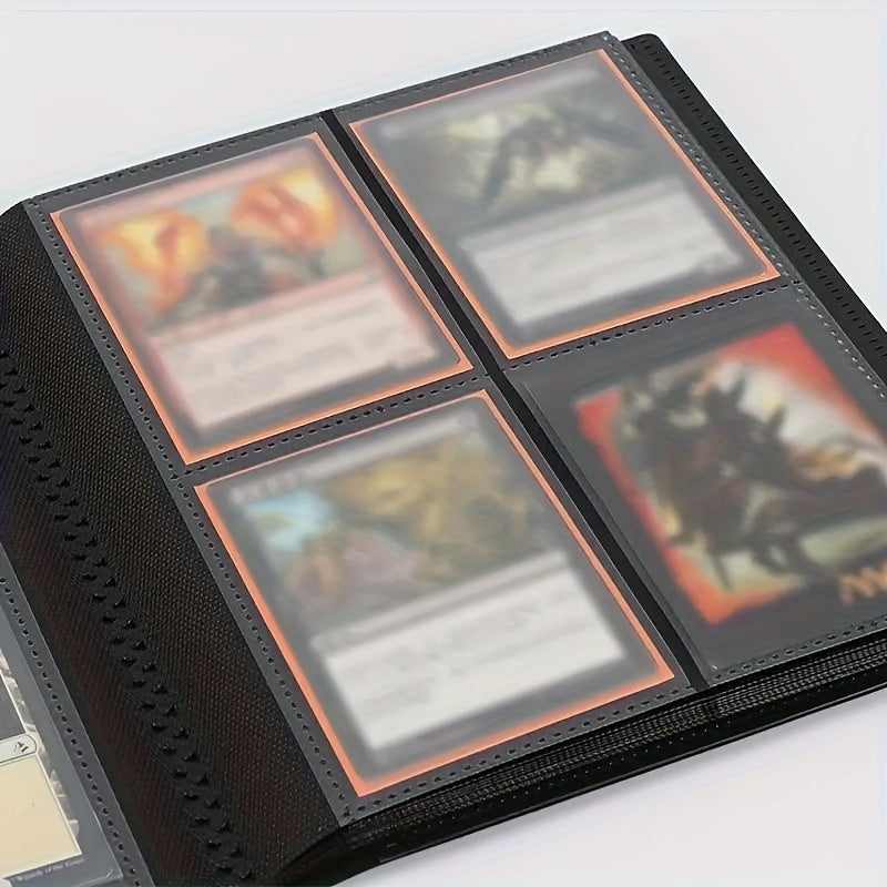Large Capacity Double-sided Card Album Holder for 160 Game Cards