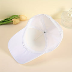 Rhinestone Baseball Cap Adjustable Sun Hats for Women