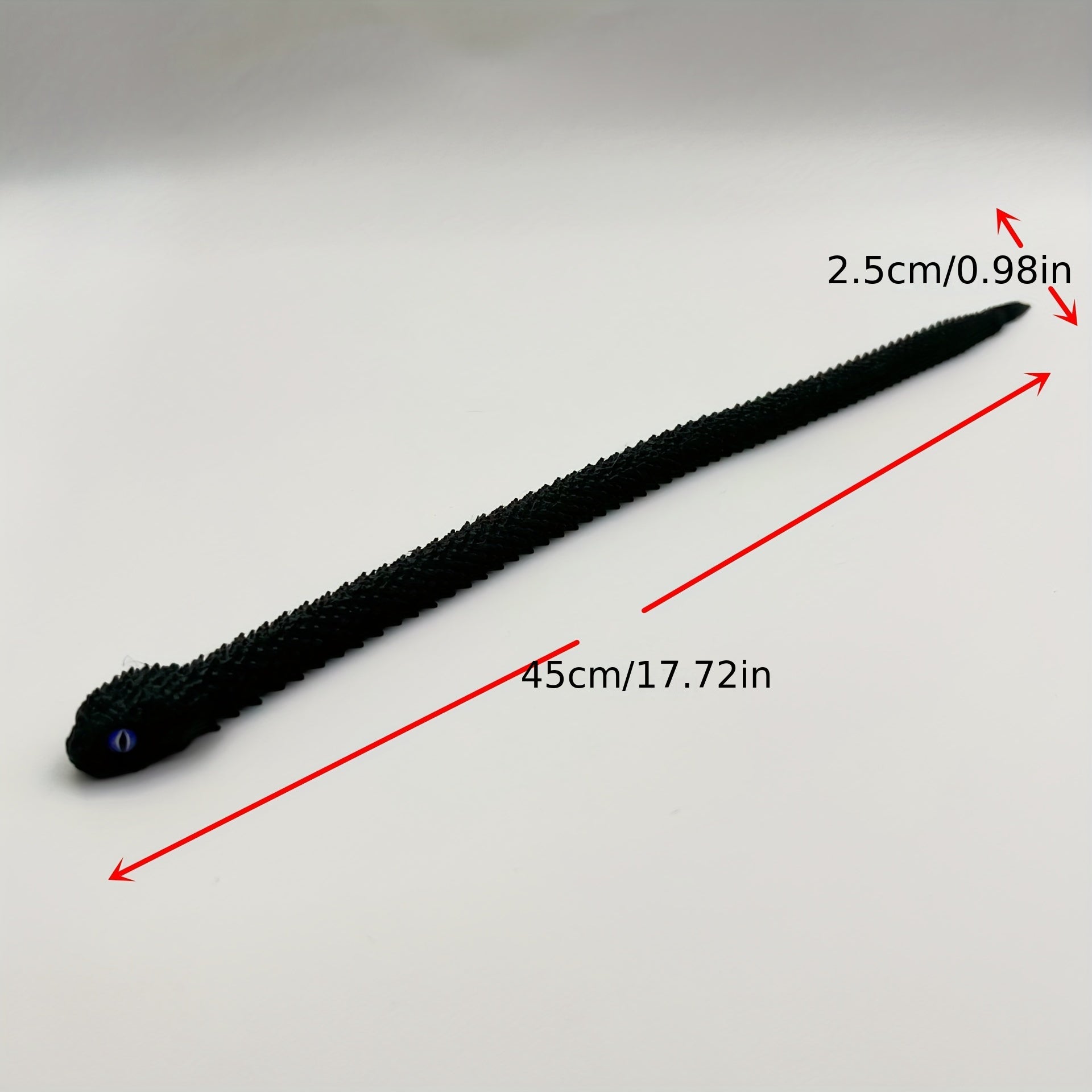 3D Printed Articulated Snake Model Kit Home Decor Car Ornament Party Supplies