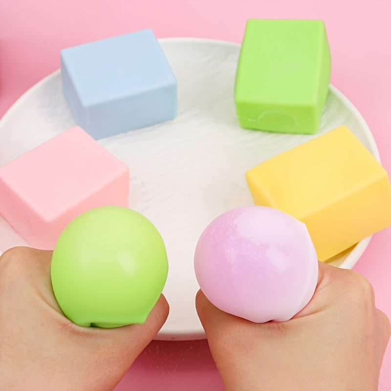 Smooth Small Block Squeezing Toys Slow Rebound Toys