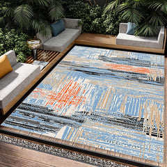 Abstract Shading Art Carpet Soft Non Slip Easy to Clean Modern Home Decor