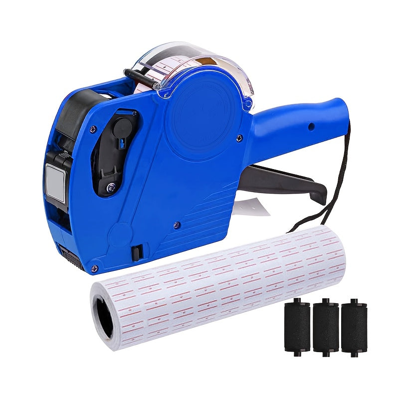 Tag Gun Sticker Labels Ink Pen Refills Label Machine Kit Retail Store