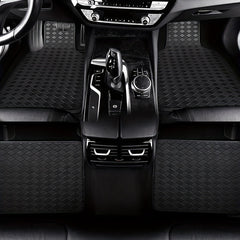 4pcs Waterproof PVC Car Floor Mats For Men And Women