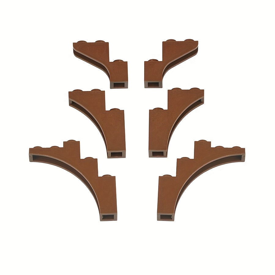 20pcs MOC Assembly Branch Tree Trunk Building Blocks 1x3x3