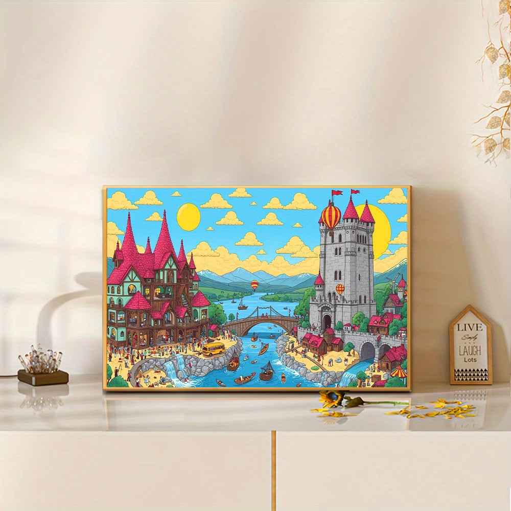 Fantasy Diamond Painting Kit for Adults - Captivating Craft Supplies Set