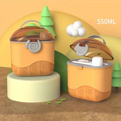 Portable Baby Formula Dispenser with Spoon and Level