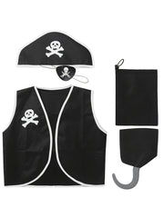 Boy's Pirate Costume Set for Halloween Party Performance