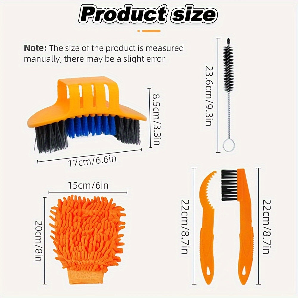 Chain Cleaner Portable Bike Chain Cleaning Tool Professional Cleaning Kit