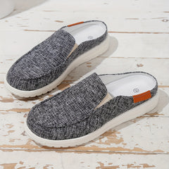 Men's Slip On Canvas Casual Shoes for Outdoor Walking