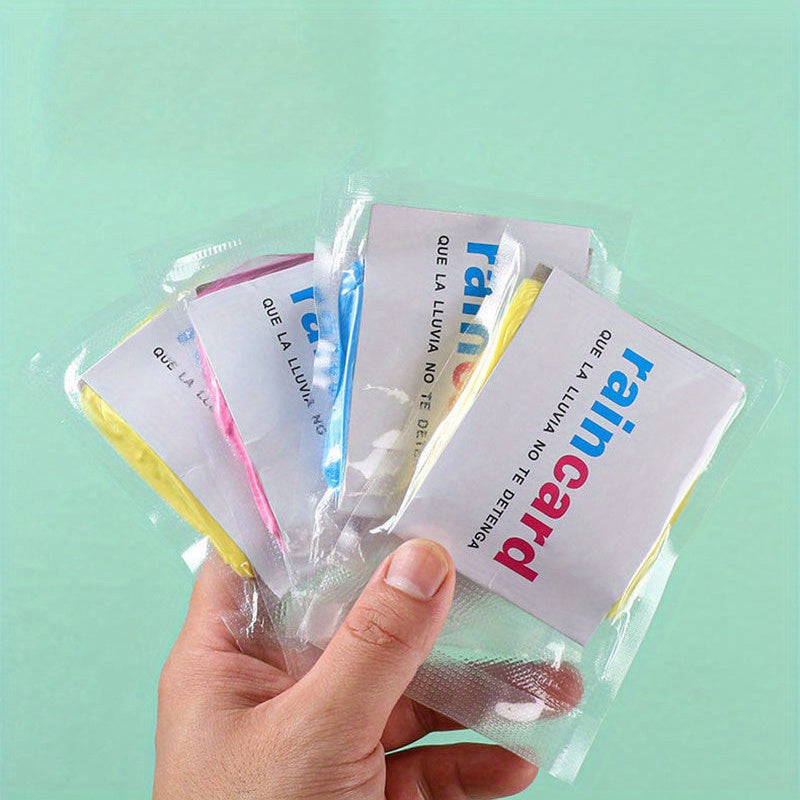 Disposable Reusable Emergency Rain Coats Pack
