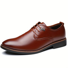Men's Derby Shoes Lace up Front Outdoor Dress Shoes