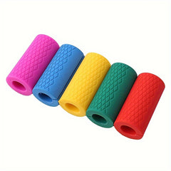 2pcs Silicone Dumbbell Grips Strength Training