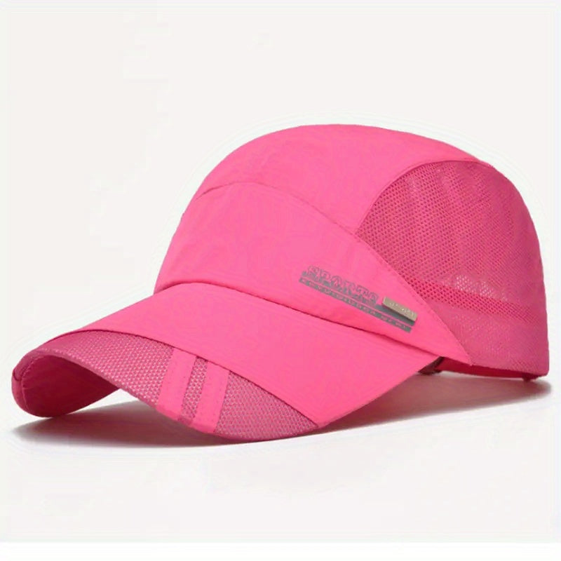 Mesh Baseball Cap UV Protection Lightweight Sun Hat