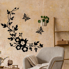 Vinyl Flower Wall Sticker DIY Art Decoration for Room Bedroom Home Wall