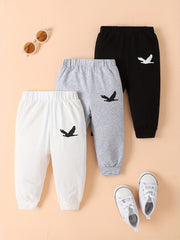 Baby Letter Graphic Sweatpants Kid's Casual Trousers