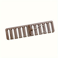 Foldable Belts Storage Hanger 10 Grids Clothes Rack Ties Belts Organizer