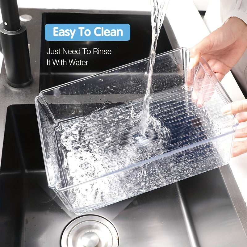 6pcs Refrigerator Storage Box Transparent Food Fresh keeping Box