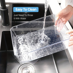 6pcs Refrigerator Storage Box Transparent Food Fresh keeping Box