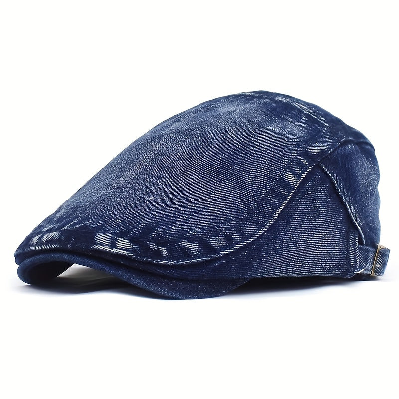 Light Board Newsboy Cap for Middle Aged Dad Men Women