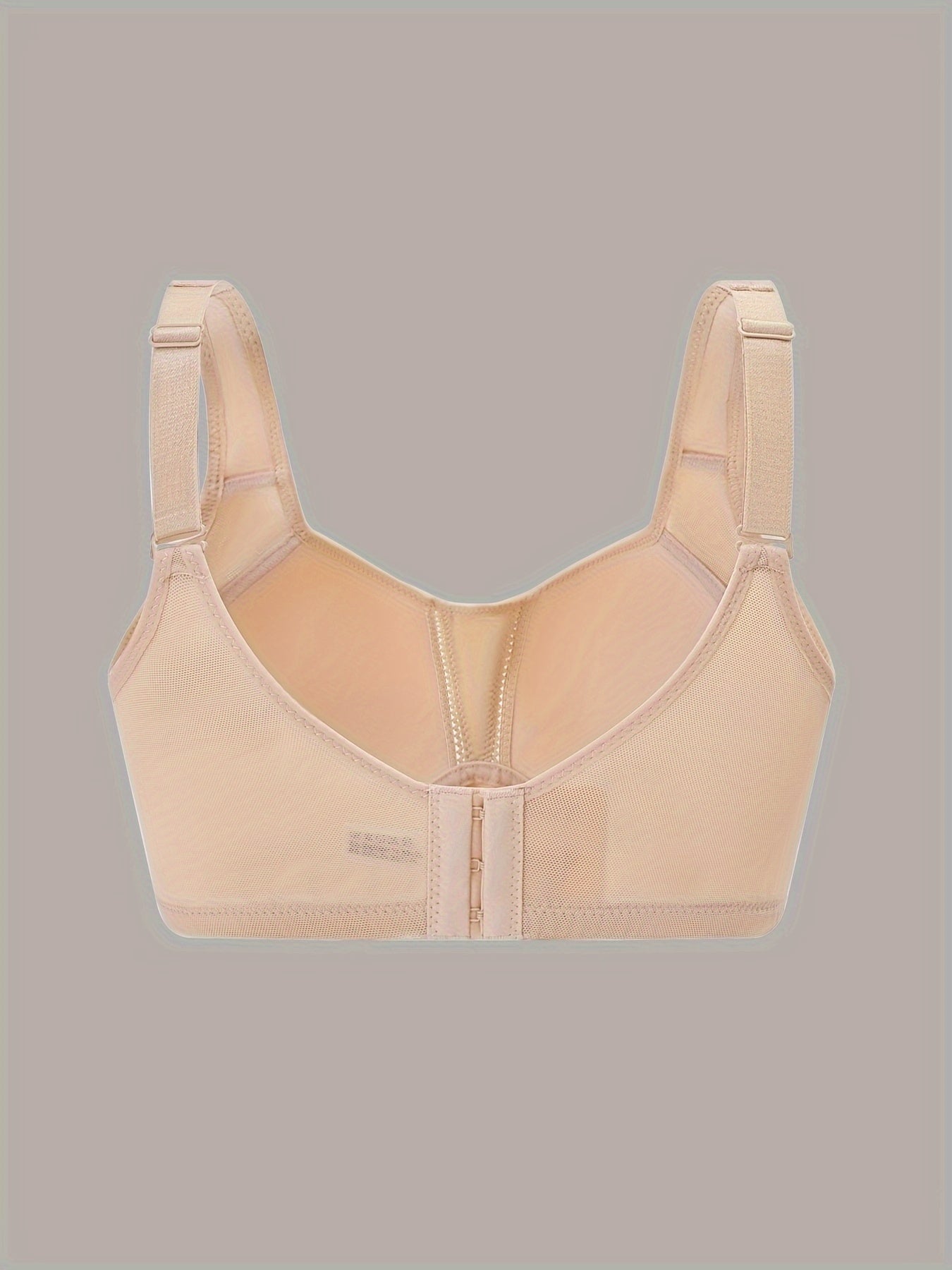 Plus Size Bra Women's Plus Full Coverage Wireless Bralette