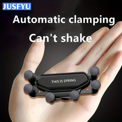 Gravity Stand Smart Phone Holder Car Mount Air Vent Clip