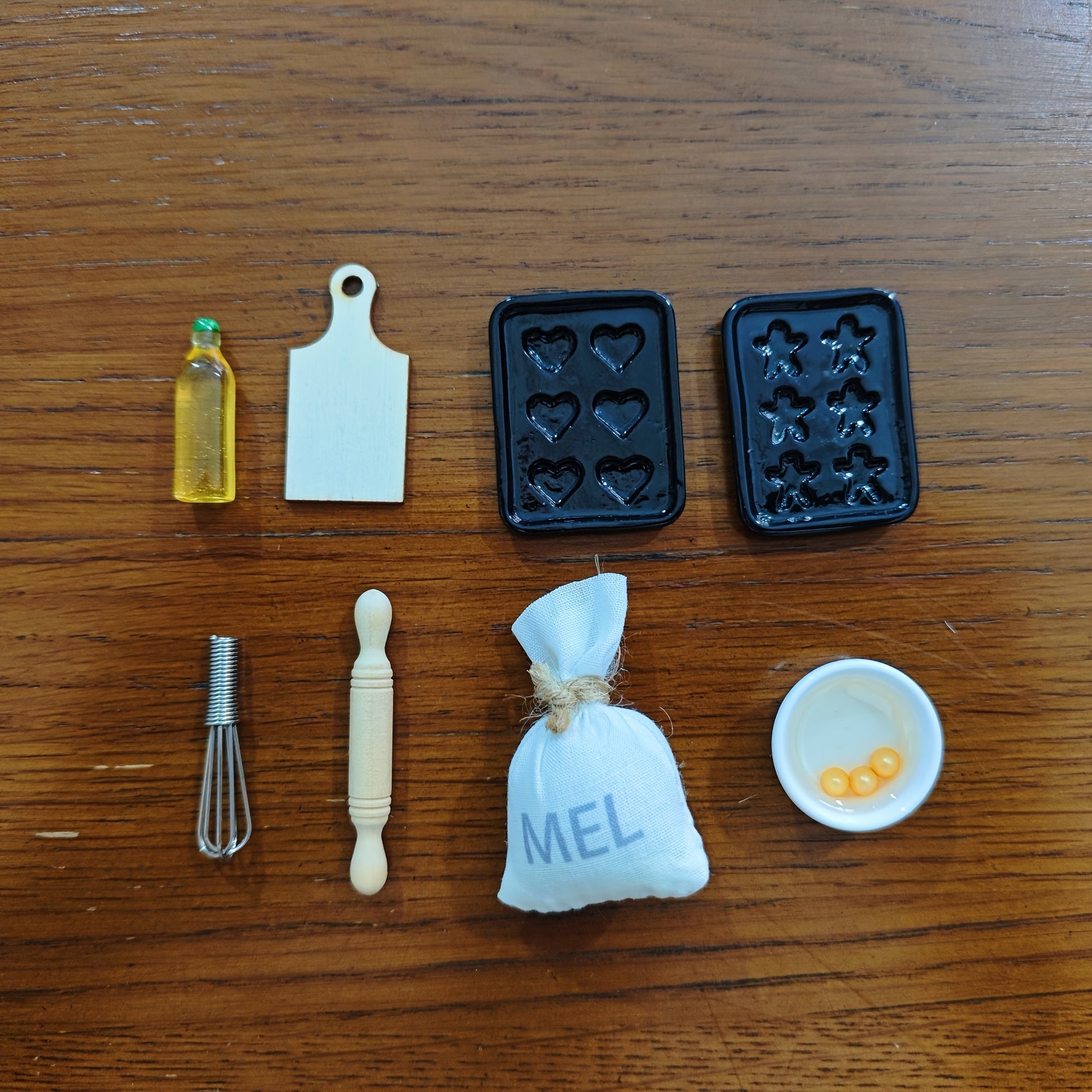 Dollhouse Kitchen Baking Props Model for DIY Scene Decoration