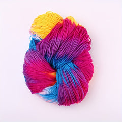 1pc Dyed Pure Acrylic Wool Hand Knitted DIY Slipper Thread - 8oz