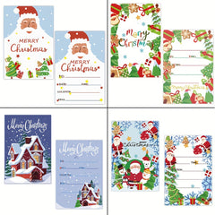Christmas Invitation Card Merry Christmas Decoration Props Party Blessing Card