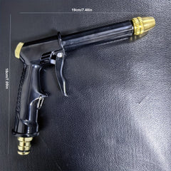 Heavy Duty Metal Handheld Water Nozzle for Car Washing & Garden Watering