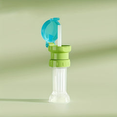 Universal Water Bottle Cap With Straw Anti-Spill Lid