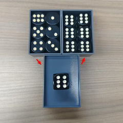 Magic Dice Set with Mechanism Box for KTV Party Show Props