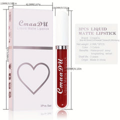 Mini Matte Lipstick Set Moisturizing Velvet Lipstick