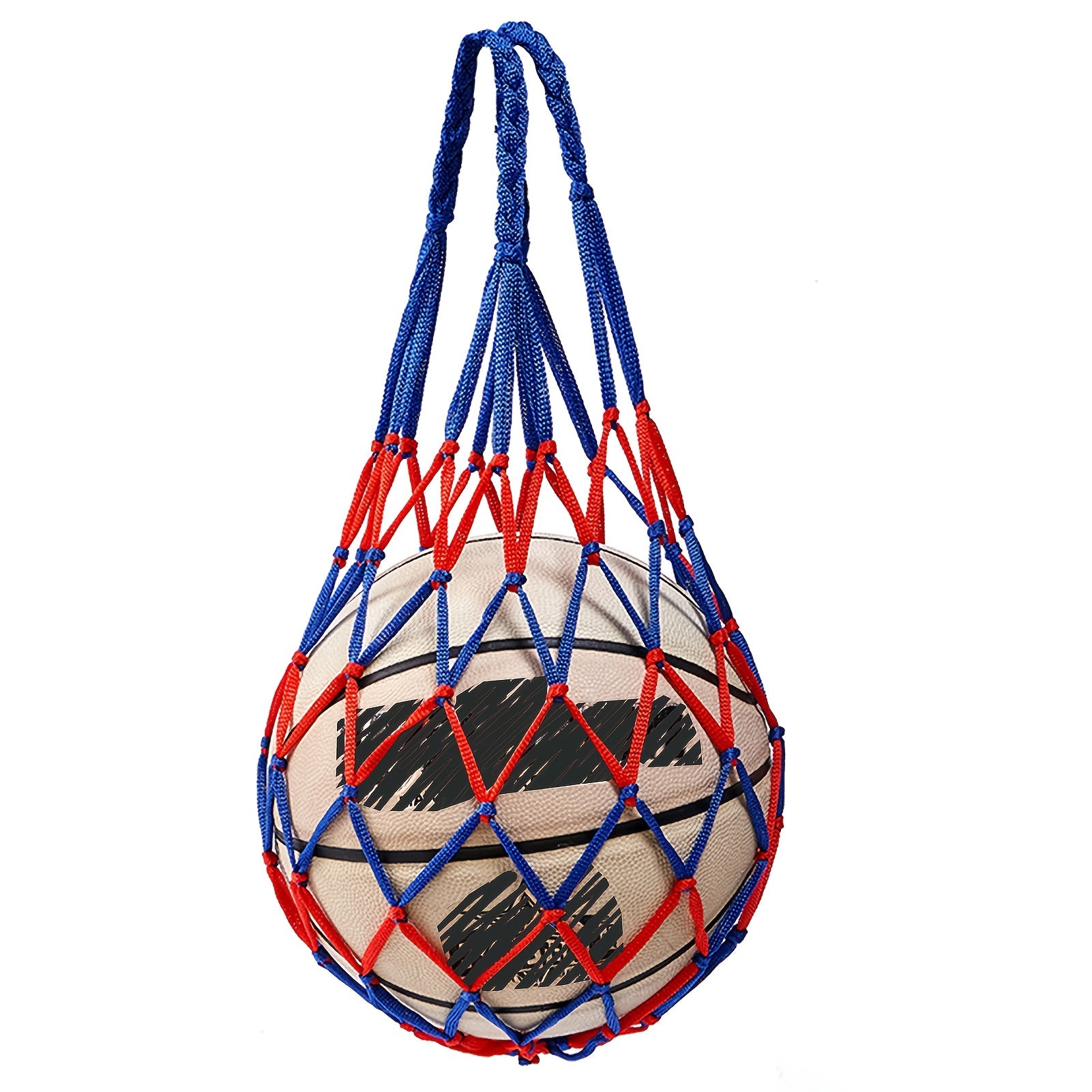 Nylon Mesh Ball Bag Football Basketball Net Durable Ball Storage